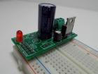 Solderless Breadboard +8v Power Supply Kit (#2074)
