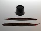 Set of Eye Loupes & Tweezers for SMT Components
